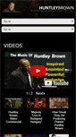 Mobile Screenshot of huntleybrown.org