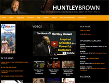 Tablet Screenshot of huntleybrown.org